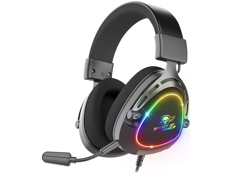 SPIRIT OF GAMER Gaming-Köpfhörer SOG-EH40-BK mit Kabel