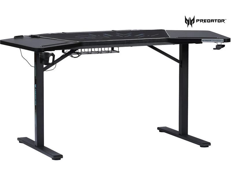 Gaming Schreibtisch PREDATOR PROCYON 63x159x75cm schwarz