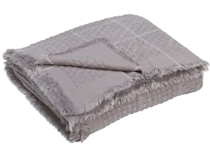 Decke NOELY 190x140cm grau