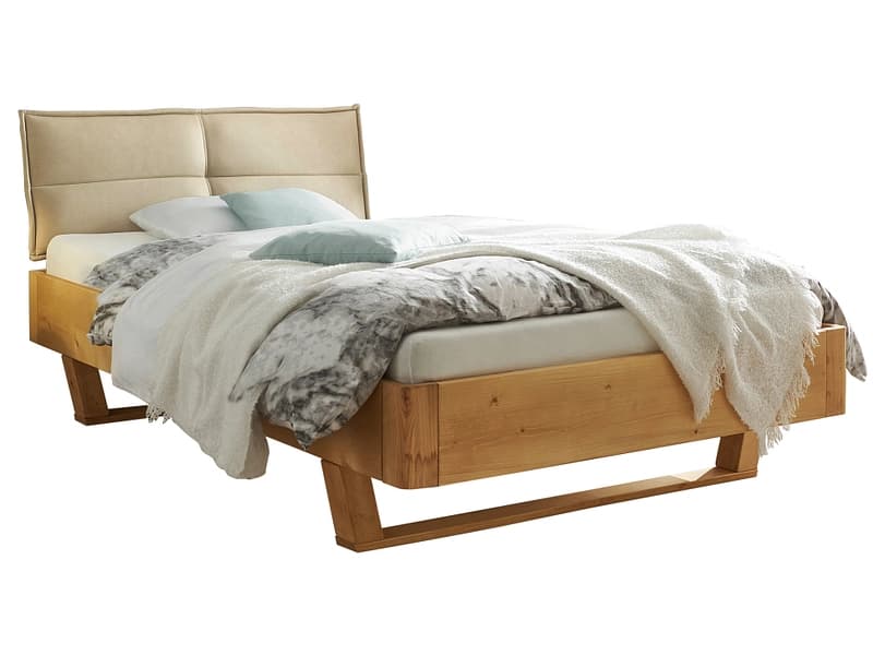 Bett PHOENIX 140x200cm massives holz eiche