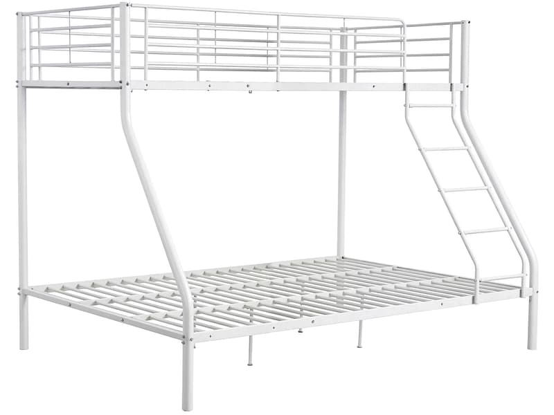 Hochbett HENRY 140x200cm weiss