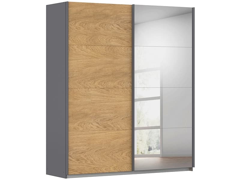 Schwebetürenschrank MATTERHORN artisan eiche 2 Türen