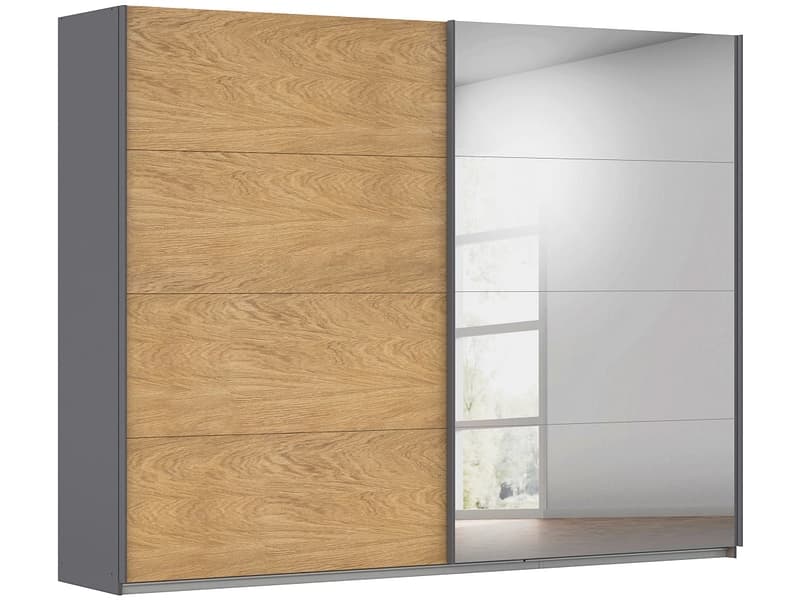 Schwebetürenschrank MATTERHORN artisan eiche 2 Türen