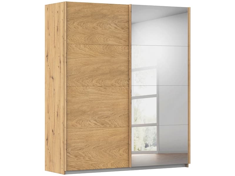 Schwebetürenschrank MATTERHORN artisan eiche 2 Türen