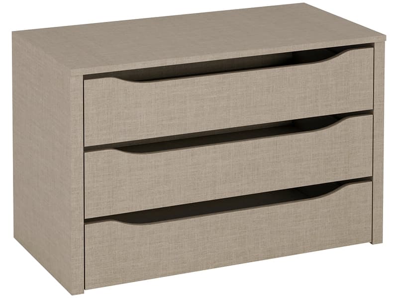 HILLUR Block mit 3 Schubladen MATTERHORN