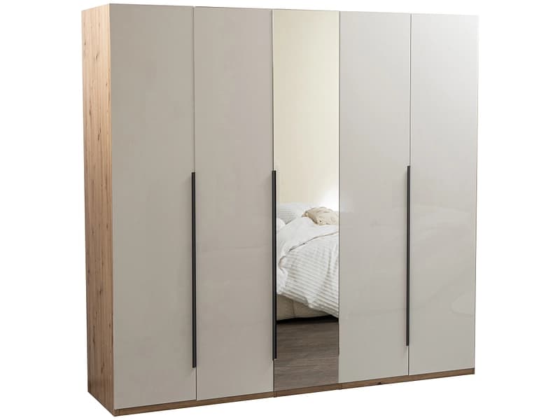 Drehtürenschrank FAMOSA artisan eiche 5 Türen