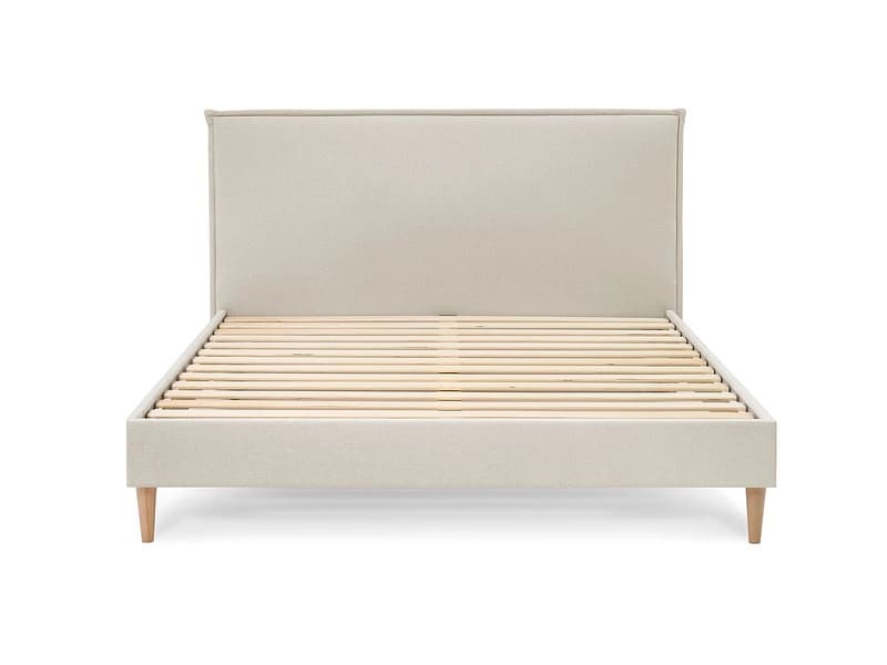 Bett BOBOCHIC SARY 160x200cm stoff beige