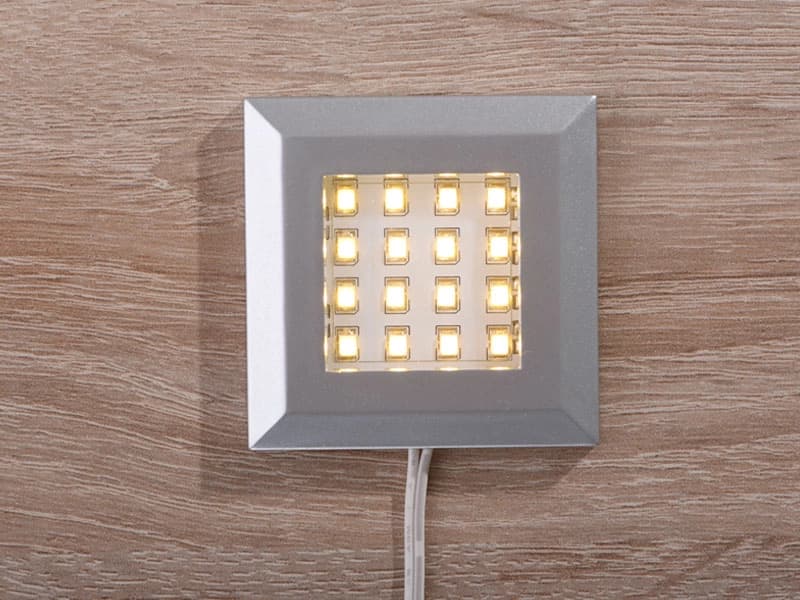 LED Beleuchtung CRUSH cremeweiss