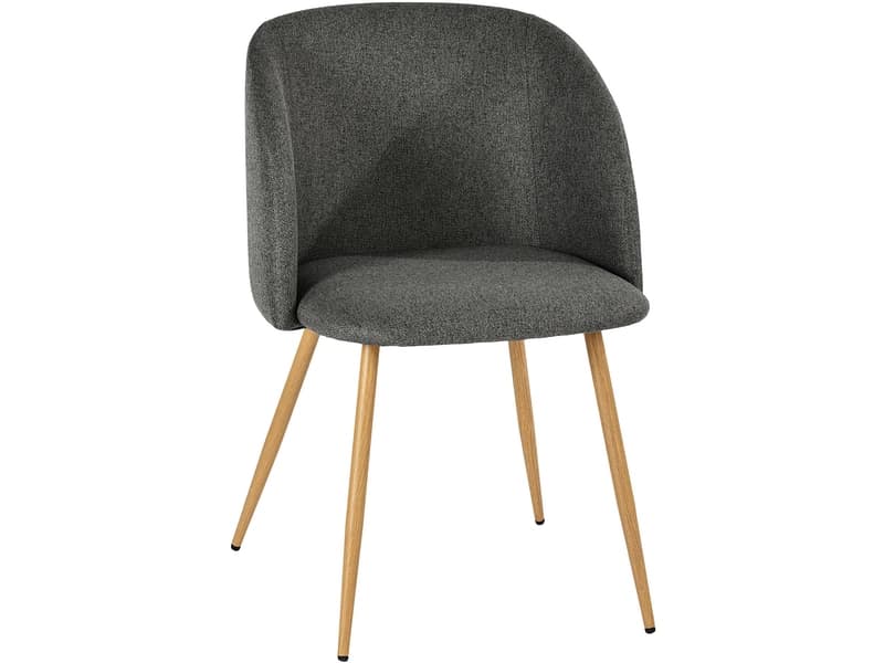 Stuhl SYDNEY II Samt grau