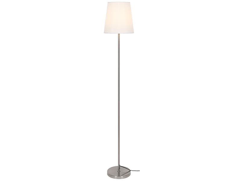 Stehlampe LIVIO 155cm 40W silberfarben