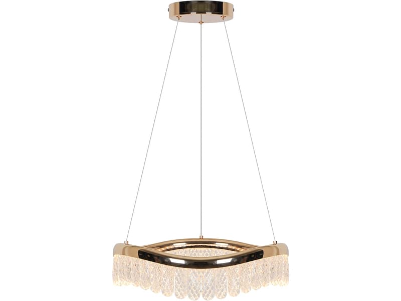 Hängelampe ALINA LED 40x120cm 25W durchsichtig