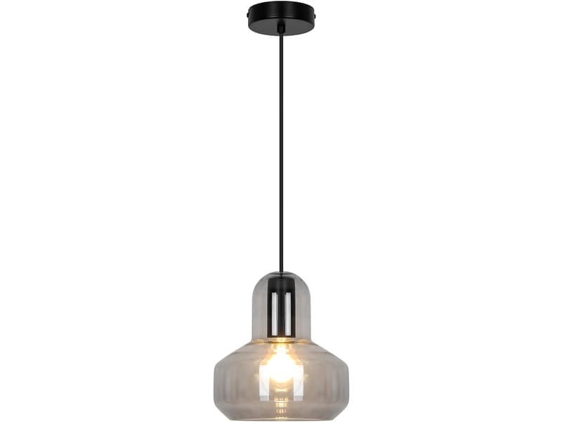 Hängelampe MILINA 19.5x120cm 15W schwarz