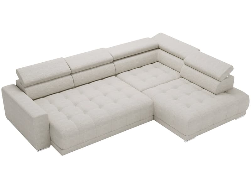 Ecksofa MOJITO Stoff cremefarben