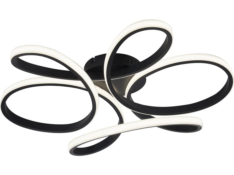 Deckenlampe LED HAKAN 60cm 30W schwarz