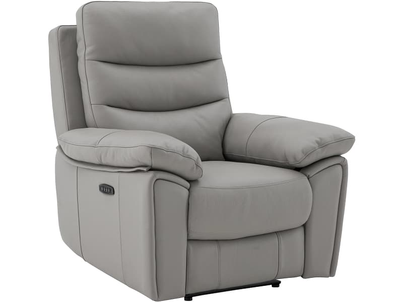 Relaxsessel ROMA Echtleder taupe
