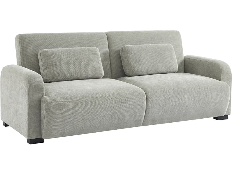 Bettsofa BOBY Stoff grau