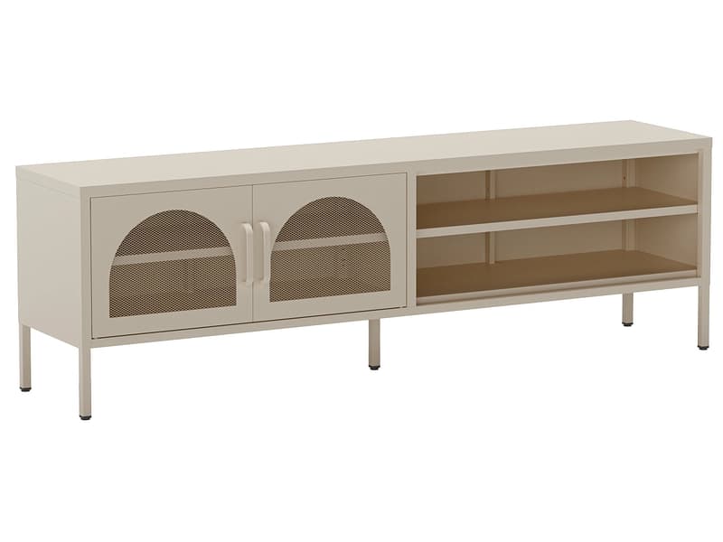 MARCKERIC TV-Möbel DIORA 160cm cremefarben