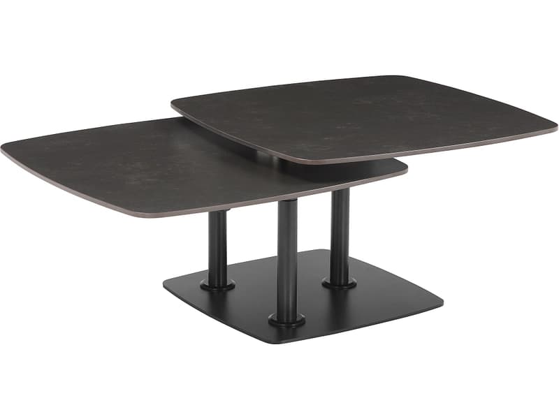 Couchtish ORBIT 70x109x40.9cm grau