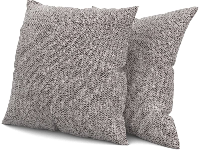 Set 2 Kissen VERBIER 40x40cm beige