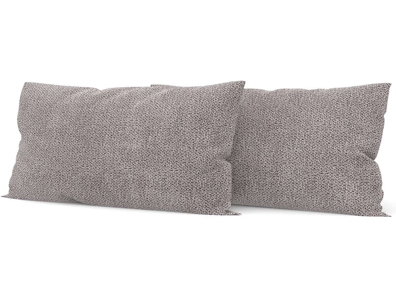 Set 2 Kissen VERBIER 50x70cm beige
