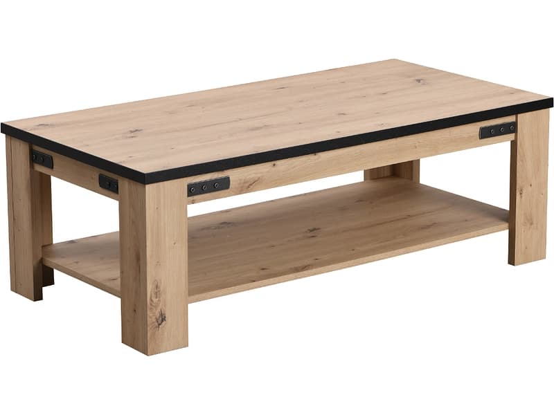 Couchtish LAZIO 60x120x41.5cm artisan eiche