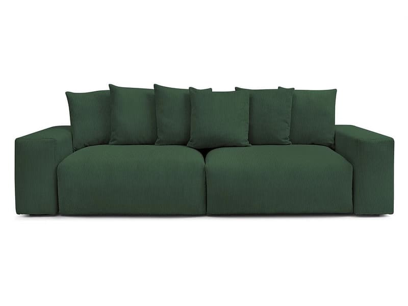 Sofa BOBOCHIC VOLTAIRE Cord-Stoff grün