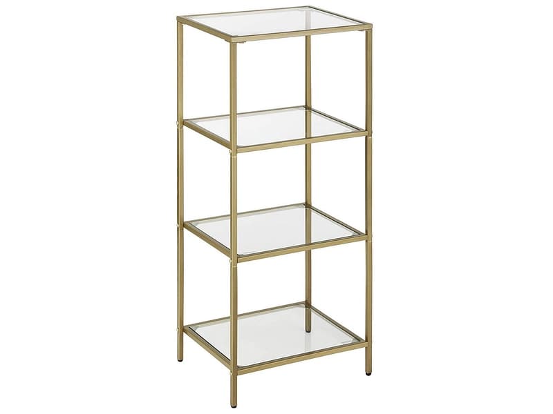SONGMICS Regal CRYSTAL 40x30x95cm metall