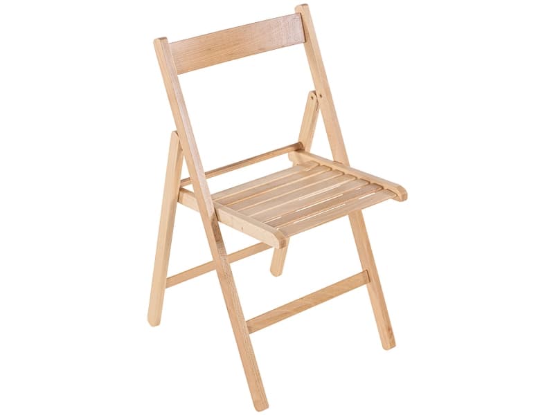 Stuhl SARABIA Massives Holz natürliches holz