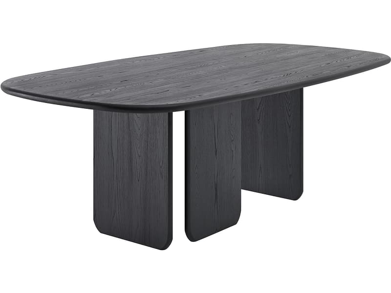 Tisch BOLOGNA 220x110x76cm schwarz