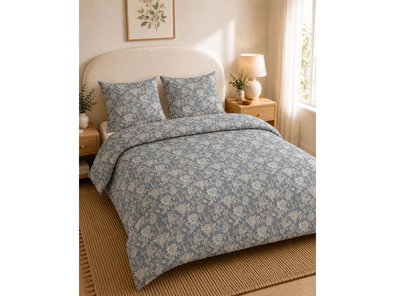 Bettwäsche MARINE 240x240cm + 2*65x65cm baumwollsatin
