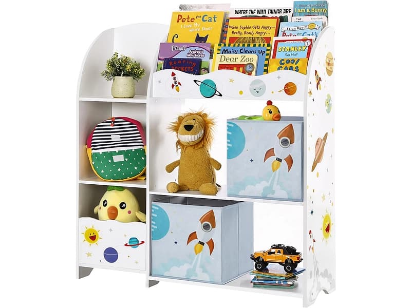 SONGMICS Regal KLIP 93x30x100cm spanplatte