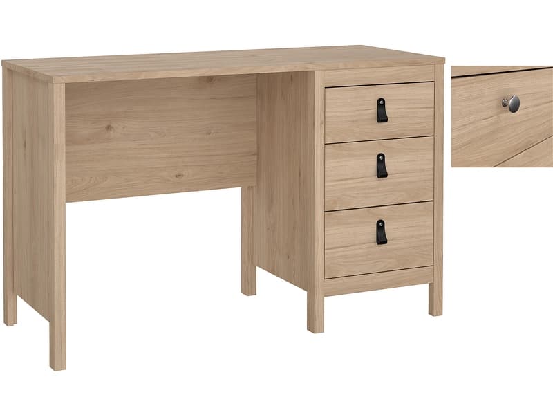 Schreibtisch MADRID 48x120.4x76.5cm jackson eiche