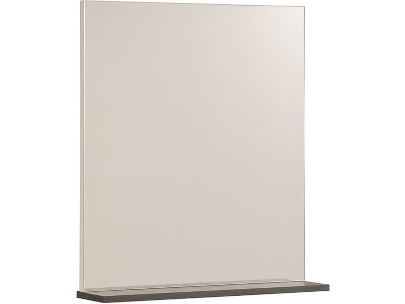 Badezimmerspiegel rechteck SOCCA 60x70.7cm grau
