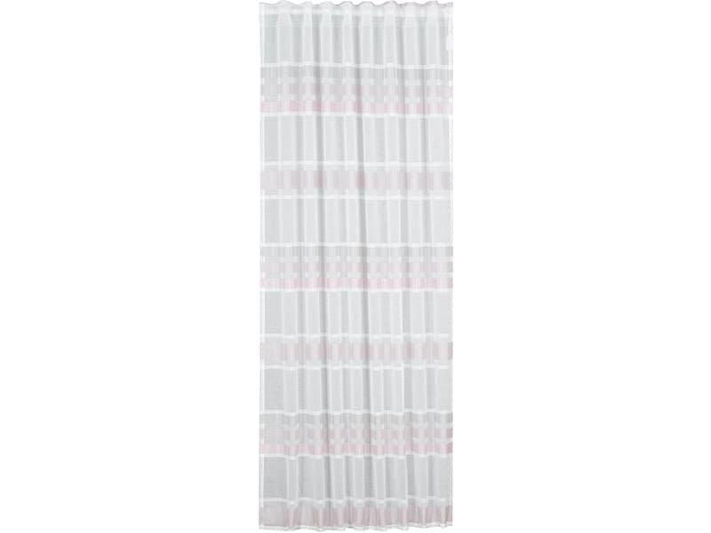 Vorhang DARIUS 135x245cm kombiband / tunnel halb abdunkelnd dunkelrose