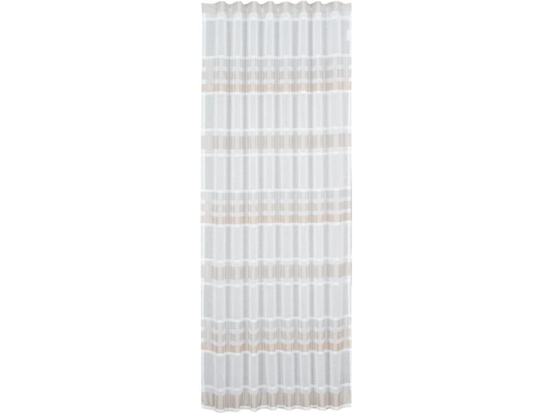 Vorhang DARIUS 135x245cm kombiband / tunnel halb abdunkelnd gold