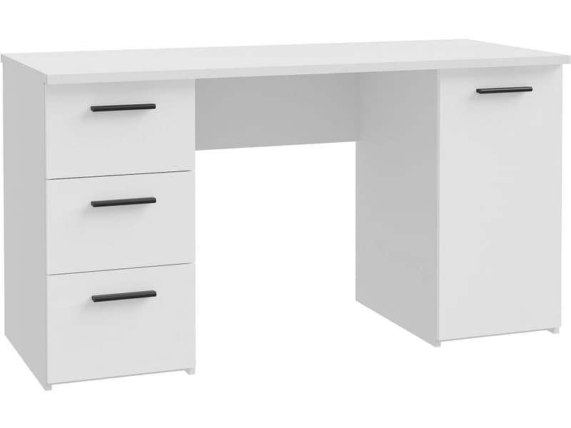 Schreibtisch FLOW 60x138.2x75.3cm weiss