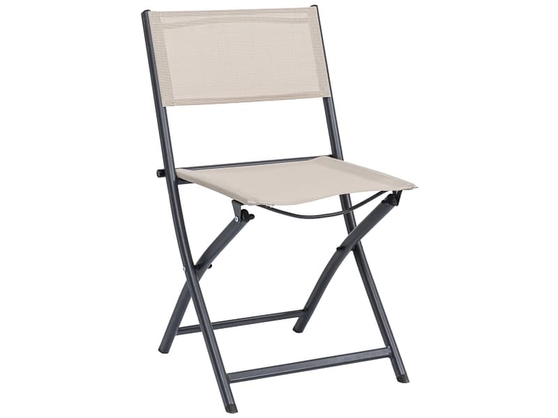 Gartenstuhl COLOR Aluminium beige