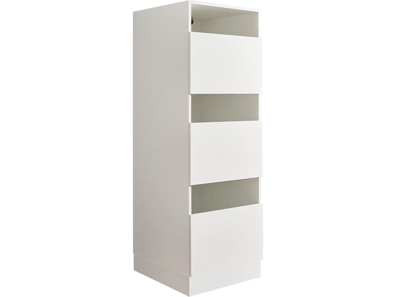 Wäscheschrank MOSODA weiss 3 Türen
