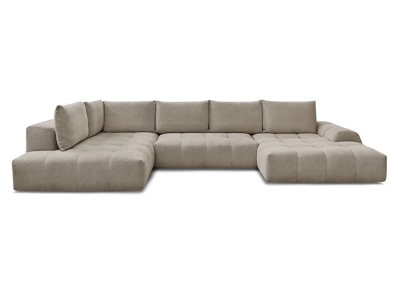 Wohnlandschaft BOBOCHIC EVEREST Stoff chiniert taupe