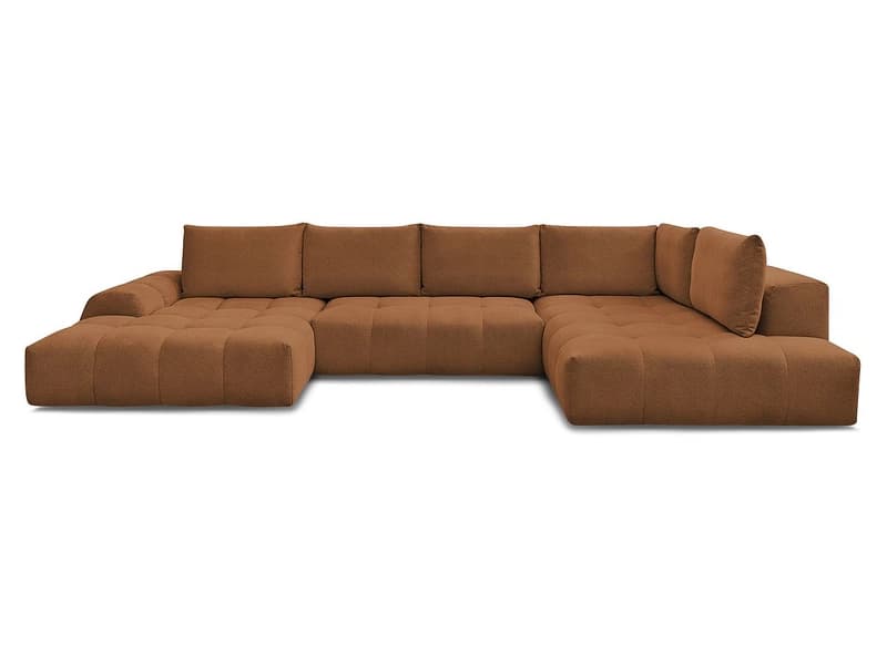Wohnlandschaft BOBOCHIC EVEREST Stoff chiniert orange