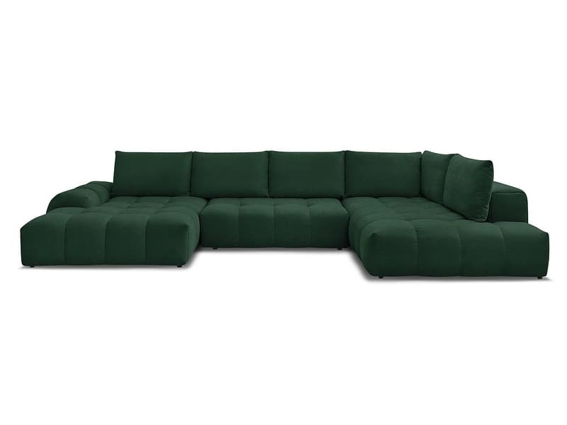 Wohnlandschaft BOBOCHIC EVEREST Stoff mit Textur grün