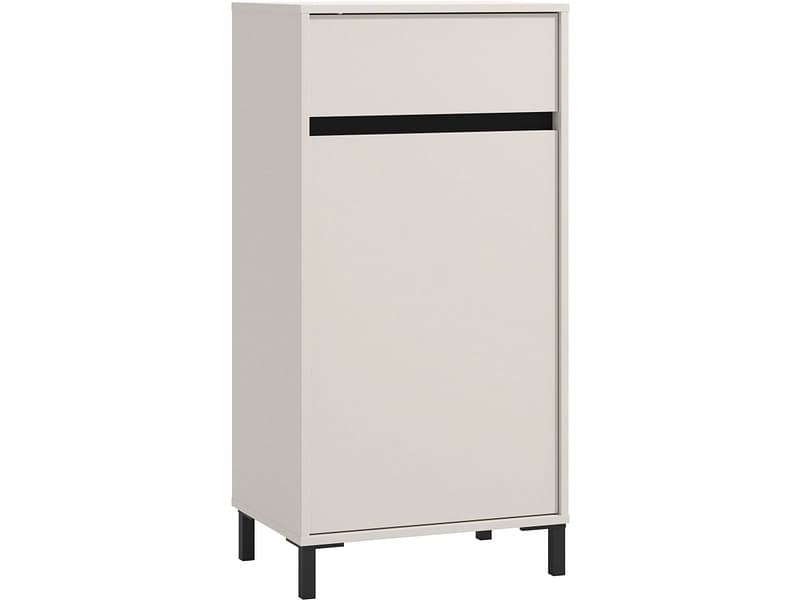Kommode ARIA 1 Tür 1 Schublade 40x54.5x109.5cm kaschmir