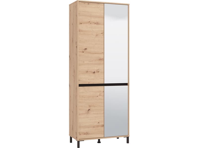 Schuhschrank ARIA 36 Paar Schuhe 4 Türen artisan eiche