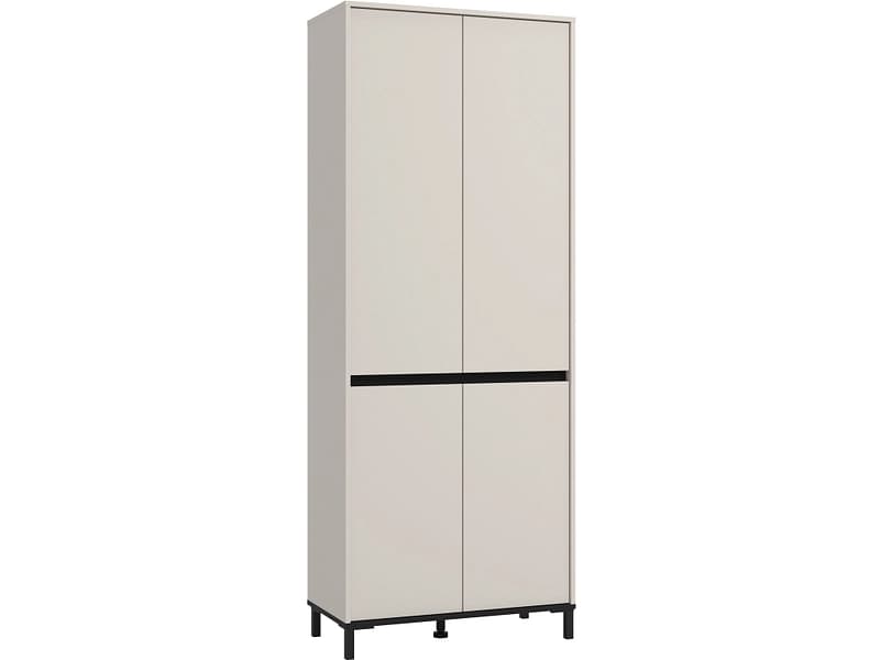 Schuhschrank ARIA 36 Paar Schuhe 4 Türen kaschmir