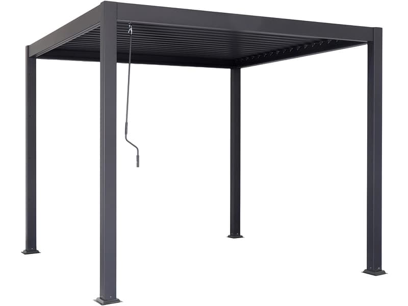 Pergola HOLBOX 300x300x240cm grau