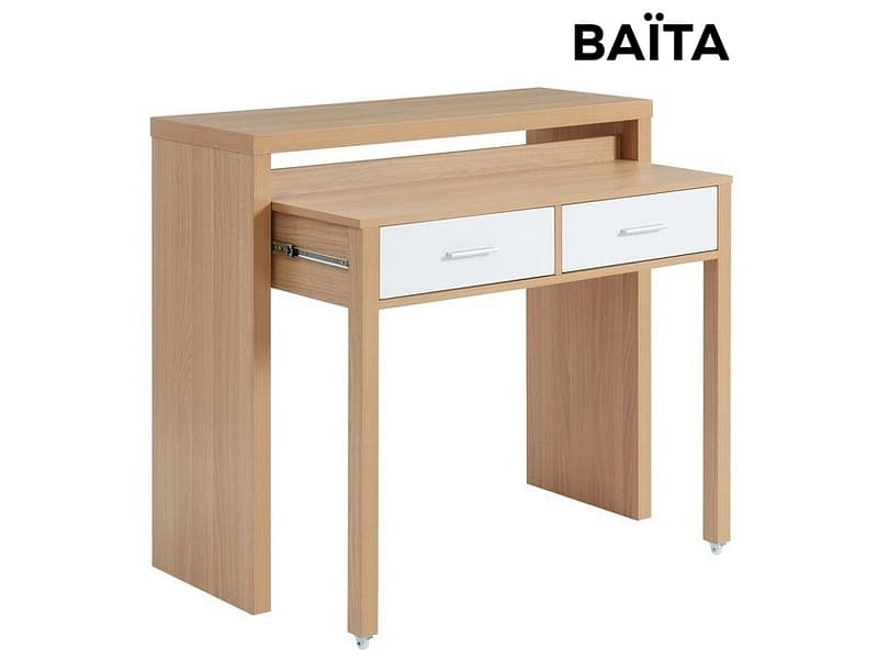 Schreibtisch BAÏTA STUDIO 36x98.5x88cm holz