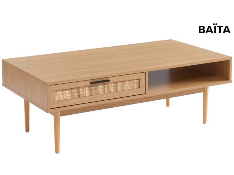 BAÏTA Couchtish AMANA 60x115x40cm holz