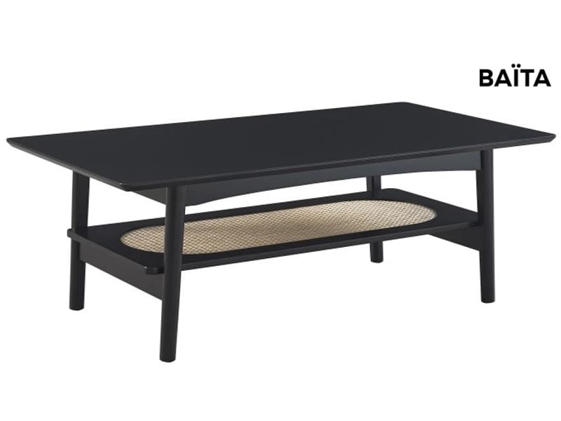 BAÏTA Couchtish JANNA 60x115x40cm schwarz