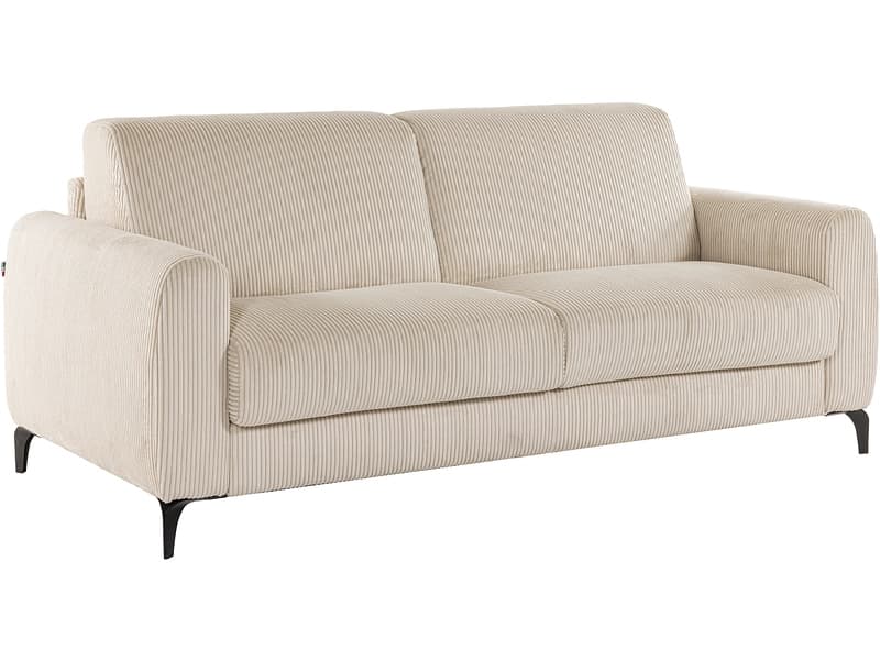 Bettsofa NOVA Stoff cremefarben