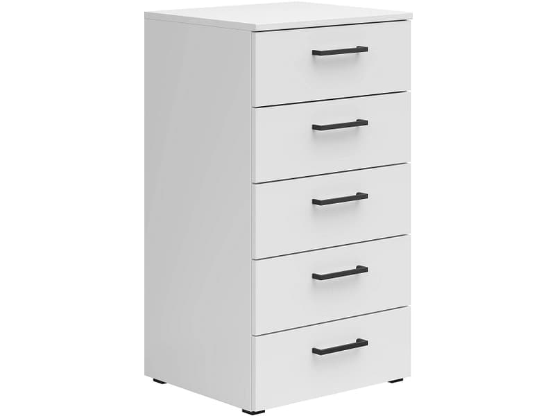 Kommode MULTI 5 Schubladen 40x45x83cm weiss